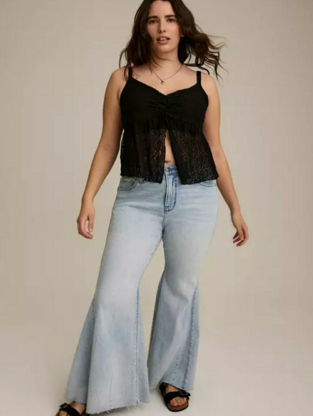Torrid Festi Open front Lace Cami